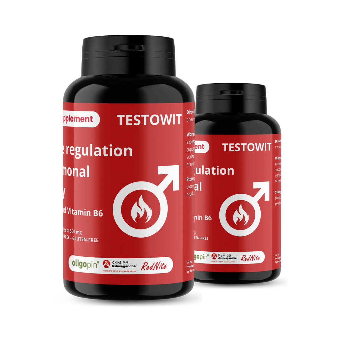 TESTOWIT - Hormone Regulation - 120 cps ORBIS Lifestyle