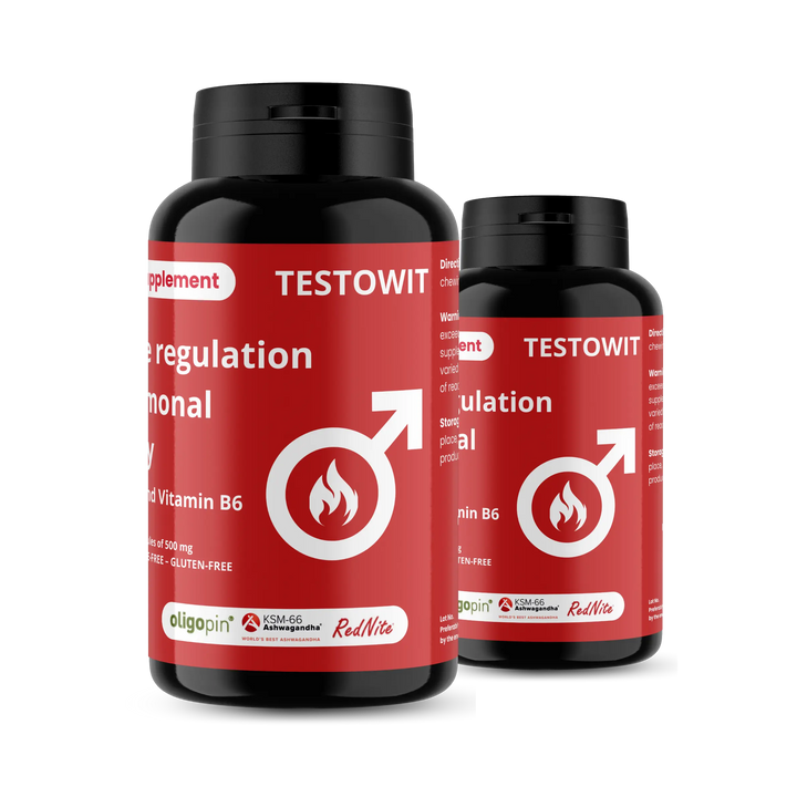 TESTOWIT - Hormone Regulation - 120 cps ORBIS Lifestyle