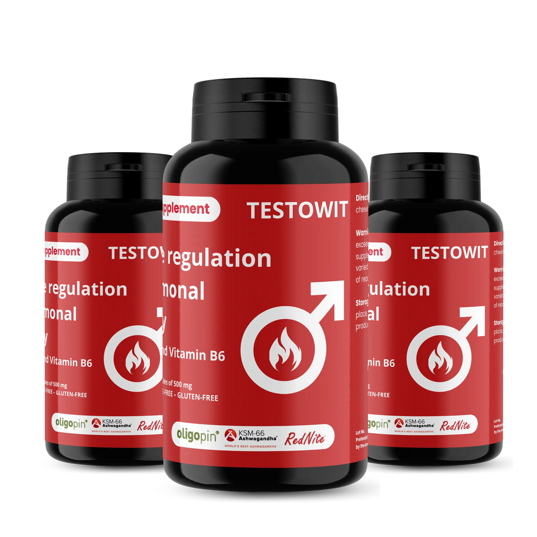 TESTOWIT - Hormone Regulation - 120 cps ORBIS Lifestyle