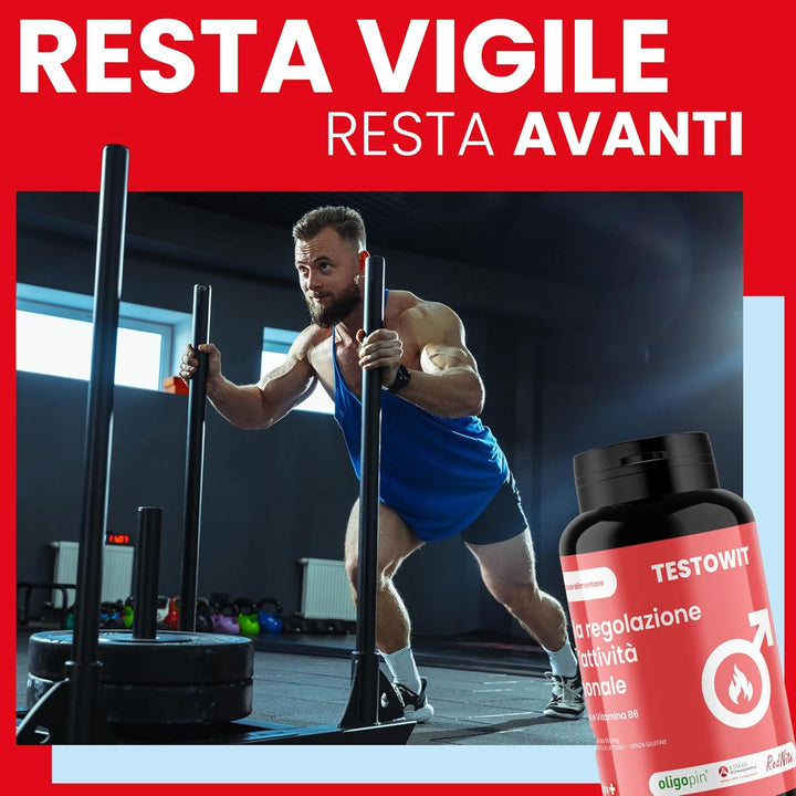 TESTOWIT - Hormone Regulation 120 cps - 2x1 - ORBIS Lifestyle