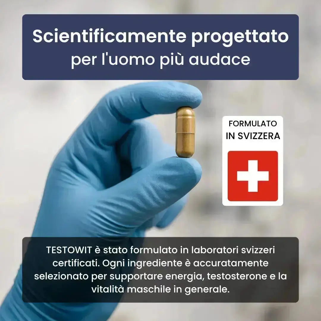 TESTOWIT - Hormone Regulation 120 cps NEW! PROMO ORBIS Lifestyle