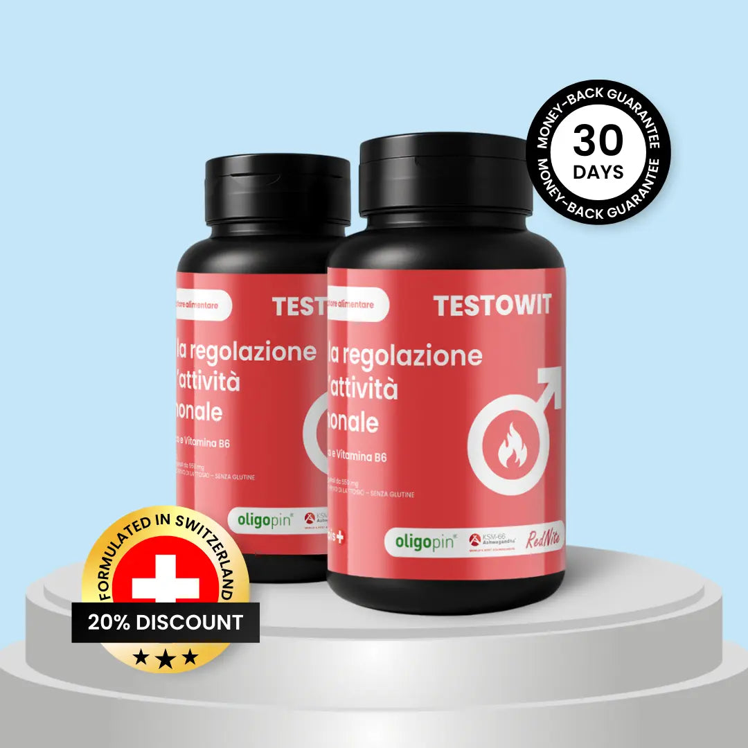 TESTOWIT - Hormone Regulation - 120 cps ORBIS Lifestyle