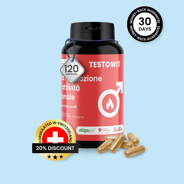 TESTOWIT - Hormone Regulation - 120 cps ORBIS Lifestyle
