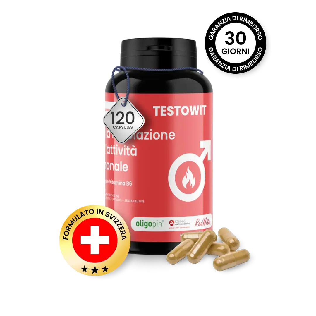TESTOWIT - Hormone Regulation 120 cps NEW! SEPTEMBER PROMO 2+1 ORBIS Lifestyle
