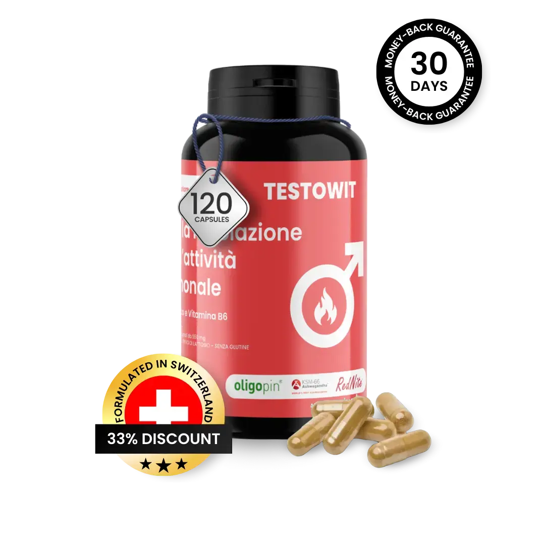 TESTOWIT - Hormone Regulation 120 cps NEW PROMO! ORBIS Lifestyle