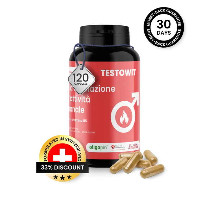 TESTOWIT - Hormone Regulation 120 cps NEW PROMO! ORBIS Lifestyle