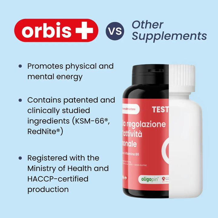 TESTOWIT - Hormone Regulation - 120 cps ORBIS Lifestyle