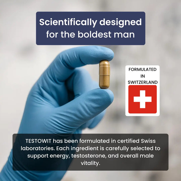 TESTOWIT - Hormone Regulation - 120 cps ORBIS Lifestyle