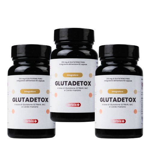 GLUTADETOX - Glutathione Setria® Pure with NAC (60 capsules) - ORBIS Lifestyle