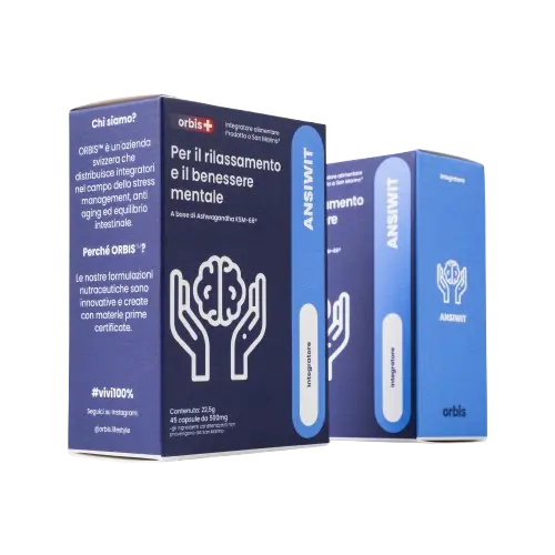 ANSIWIT - Ashwagandha KSM66®, Magnolia, Jujube (45 Capsules) - ORBIS Lifestyle