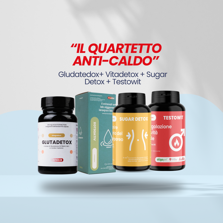 ☀️ SUMMER PRIME DETOX & ENERGY: The Anti-Heat Quartet.