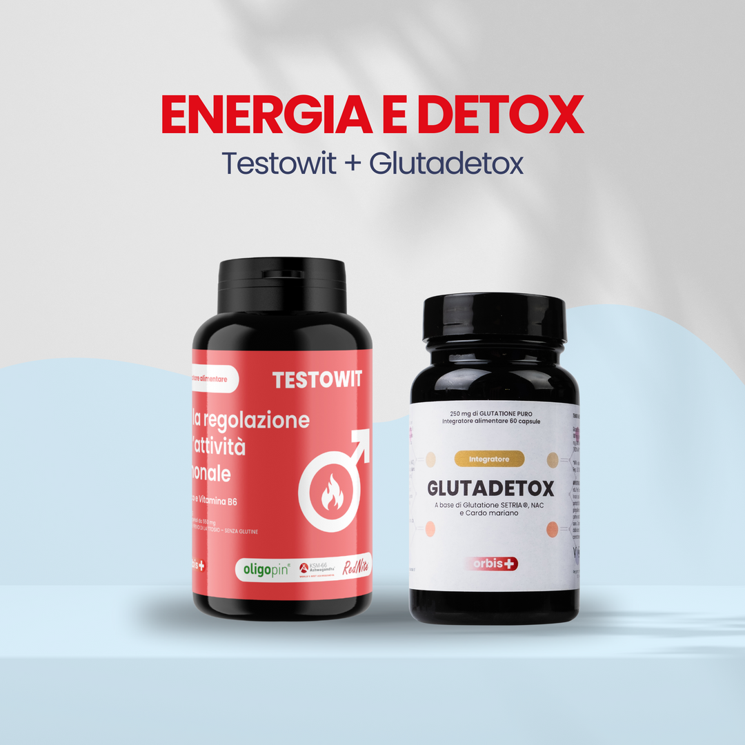 ENERGY & DETOX: 1x TESTOWIT + 1x GLUTADETOX 🌿⚡ - ORBIS Lifestyle