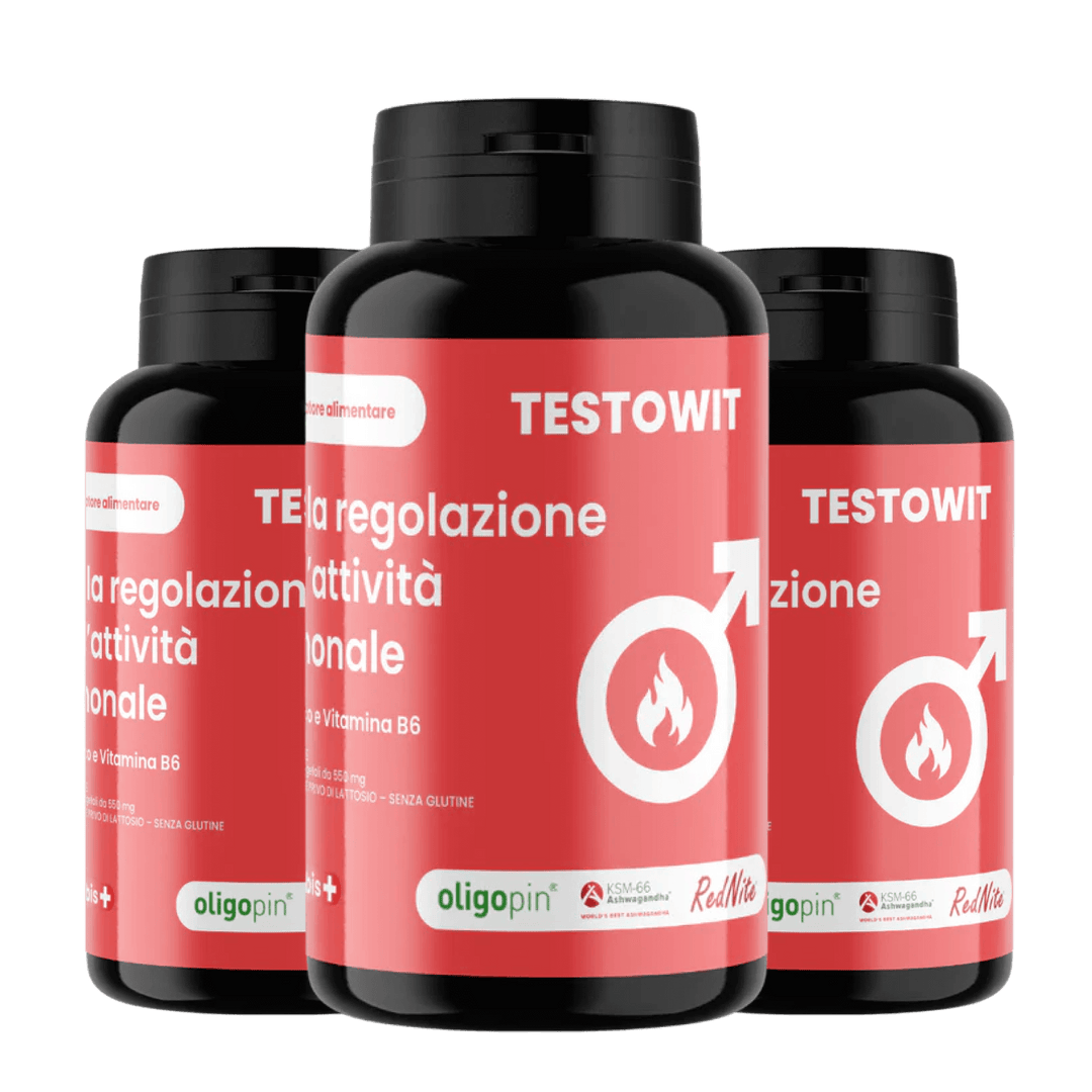 TESTOWIT - Hormone Regulation 120 cps - 3x2 - ORBIS Lifestyle