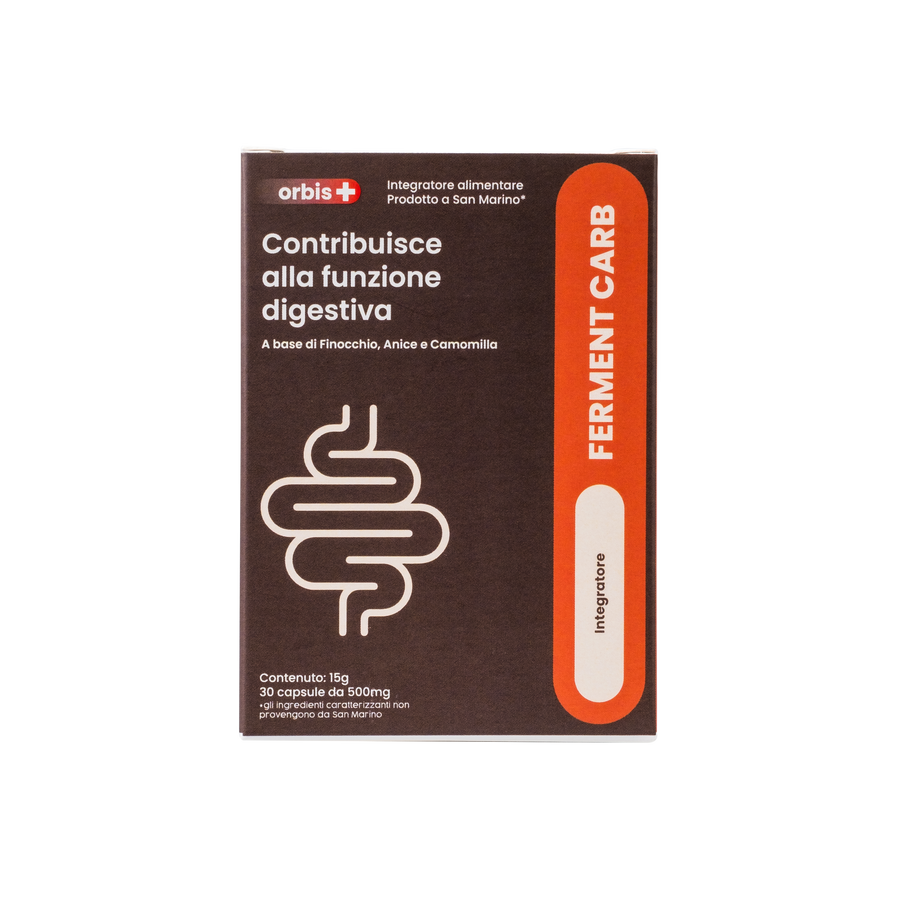 FERMENTCARB - Digestive Enzymes and Probiotics (30 capsules) - ORBIS Lifestyle