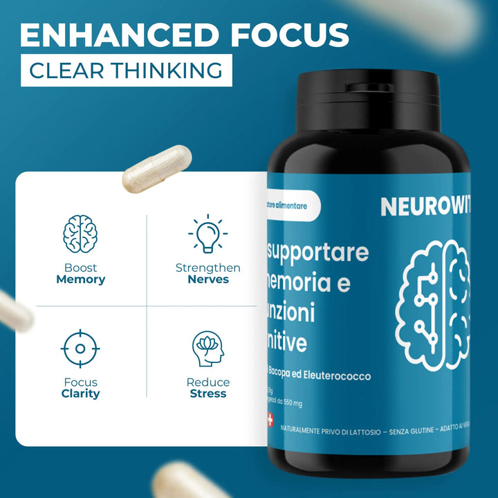 NEUROWIT - Memory and Cognitive Functions - 90 cps - ORBIS Lifestyle