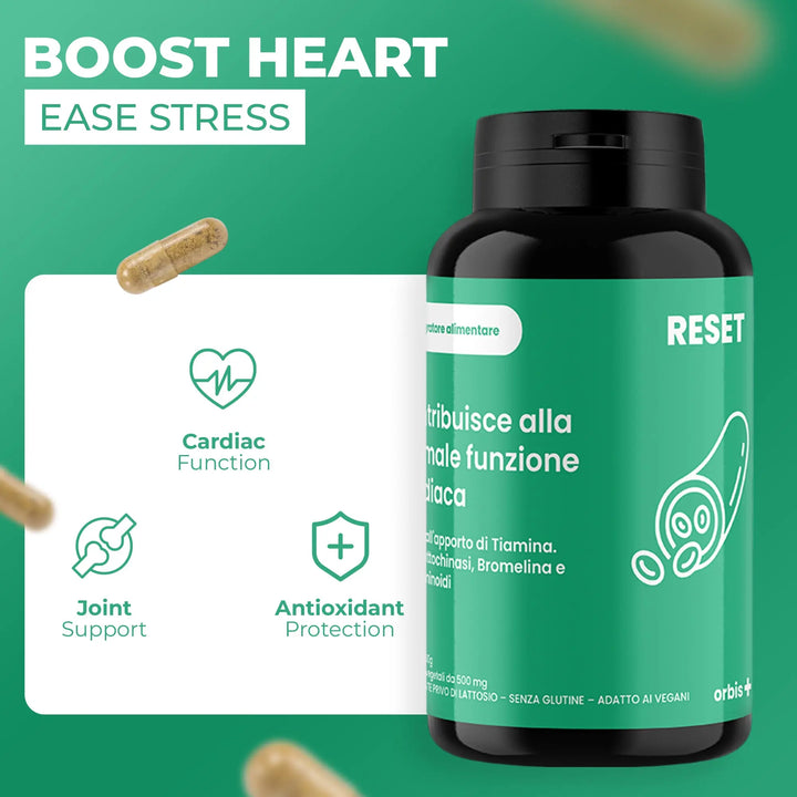 RESET - For Cardiac Function - 120 cps - ORBIS Lifestyle