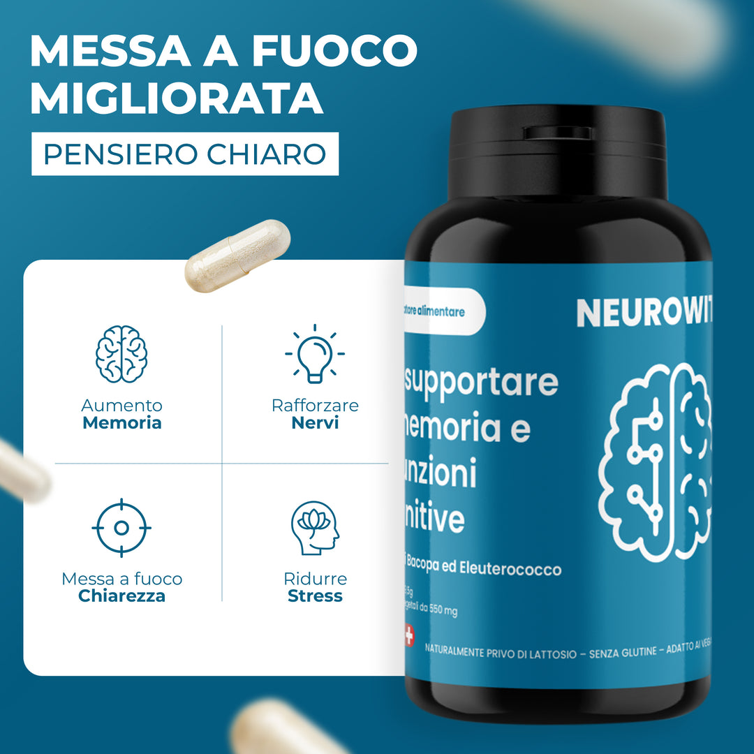 NEUROWIT - Memory and Cognitive Functions (90 cps) - ORBIS Lifestyle