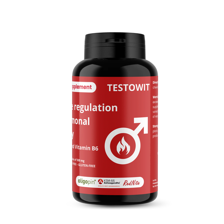 TESTOWIT - Hormone Regulation - 120 cps - ORBIS Lifestyle