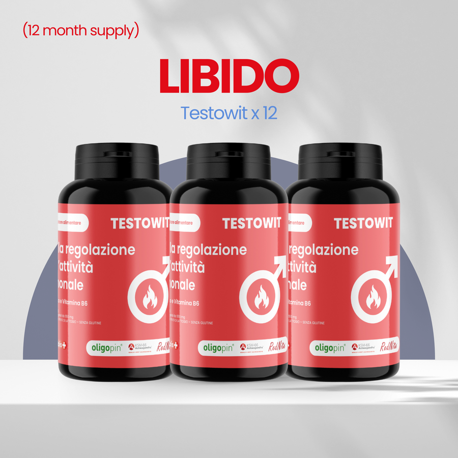 🔥 LIBIDO (12-Month Supply): TESTOWIT x 12 - ORBIS Lifestyle