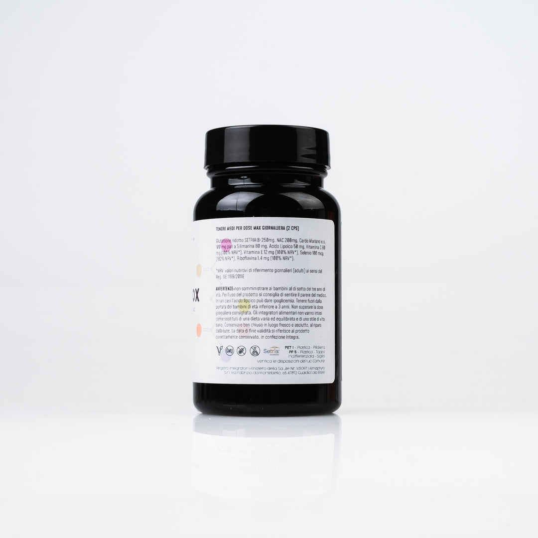 GLUTADETOX - Glutathione Setria® Pure with NAC (60 capsules) - ORBIS Lifestyle