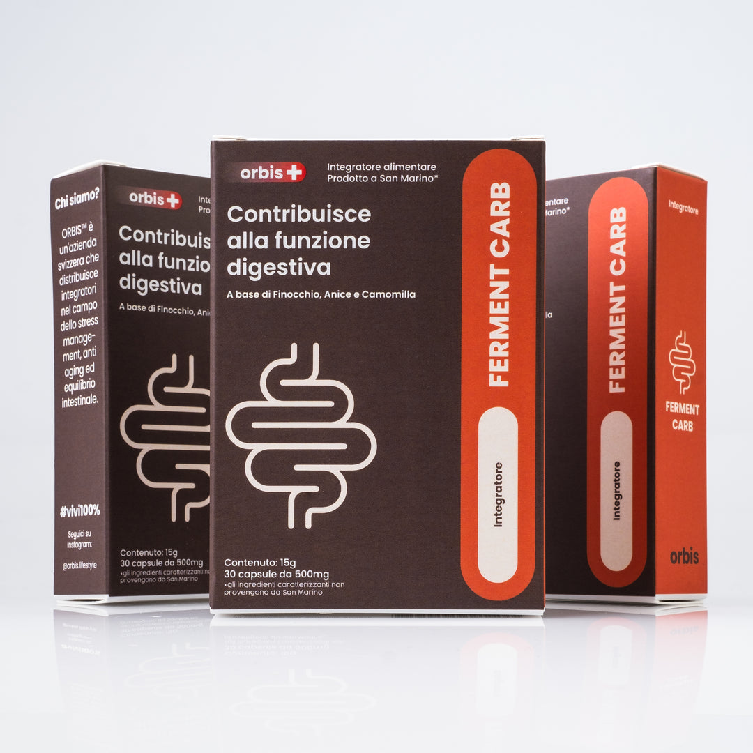 FERMENTCARB - Digestive Enzymes and Probiotics (30 capsules) - ORBIS Lifestyle