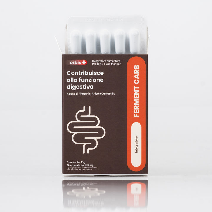 FERMENTCARB - Digestive Enzymes and Probiotics (30 capsules) - ORBIS Lifestyle