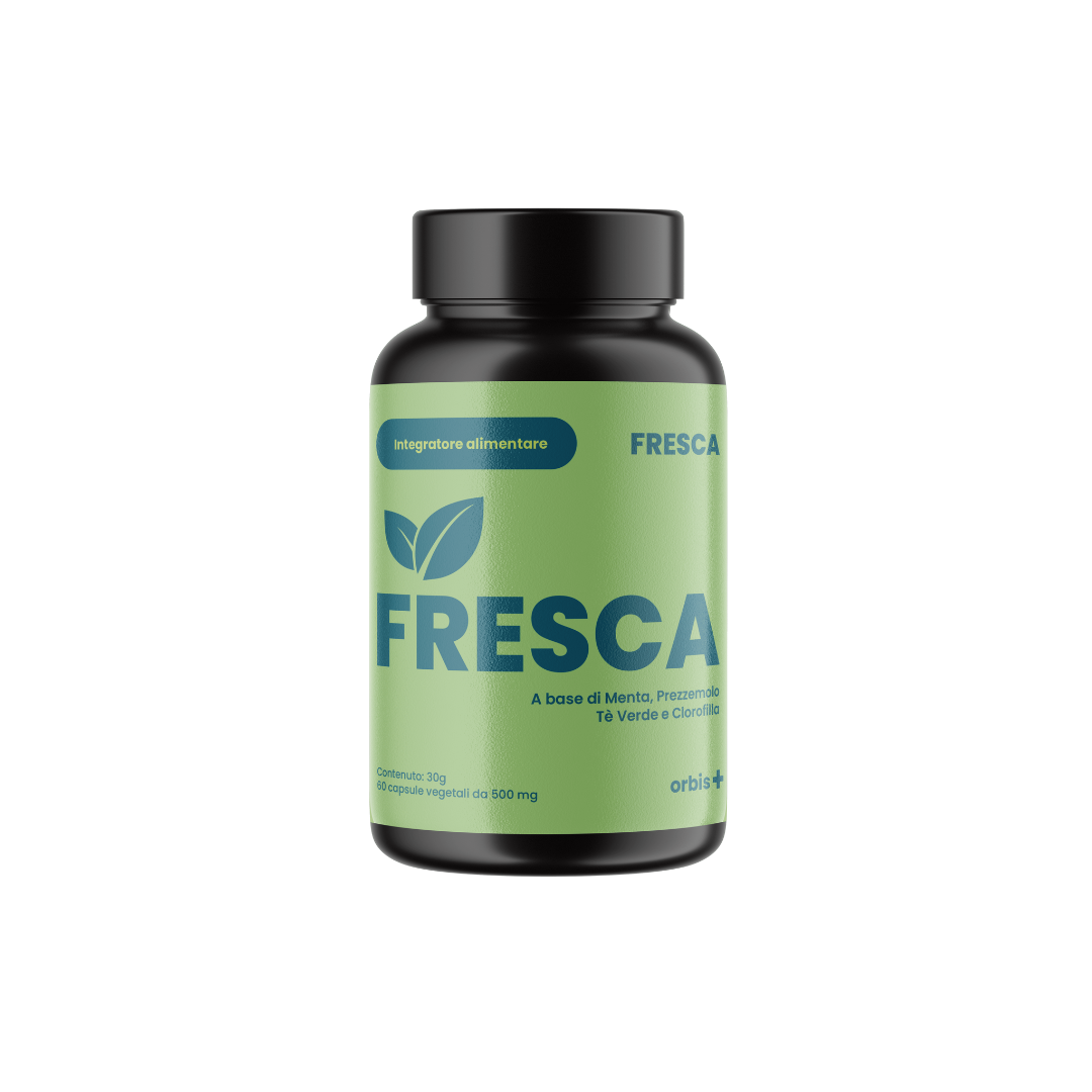 FRESH - Chlorophyll, Green Tea, Mint and Pineapple (60 cps) - ORBIS Lifestyle