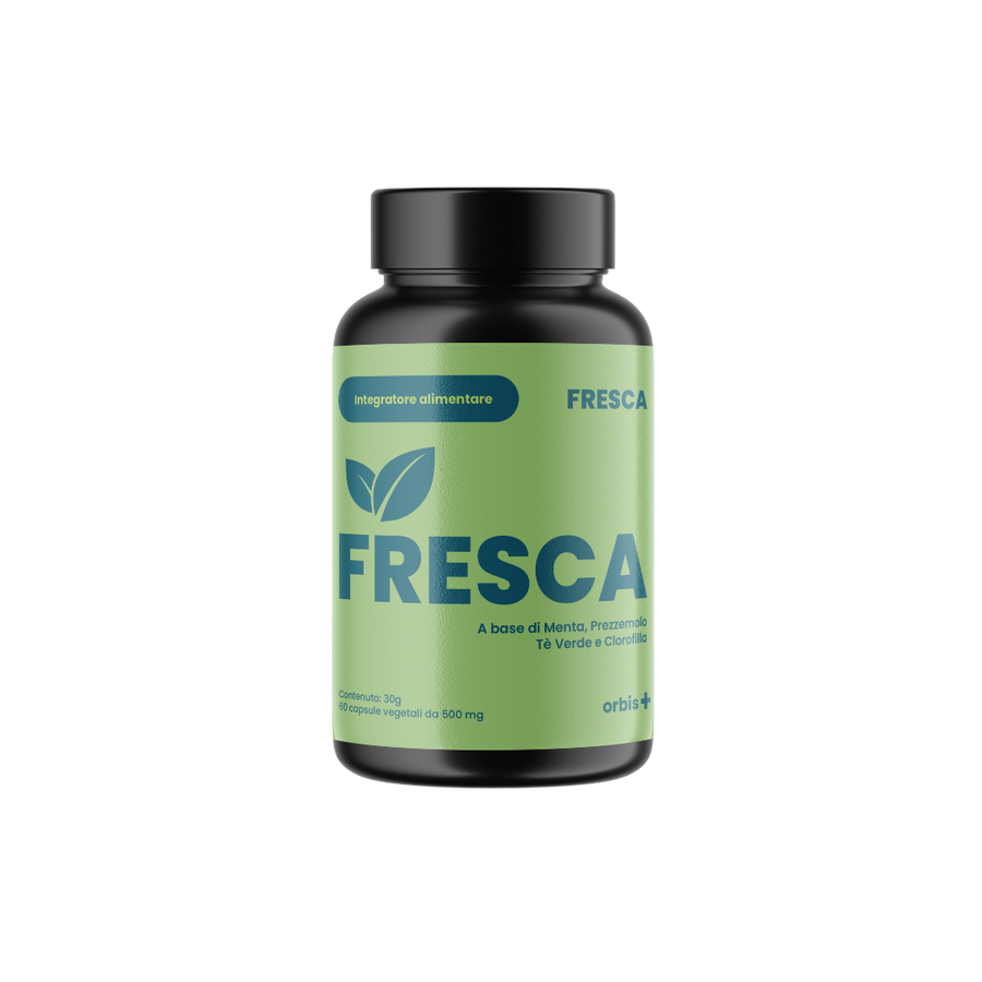 FRESH - Chlorophyll, Green Tea, Mint and Pineapple (60 cps) - ORBIS Lifestyle