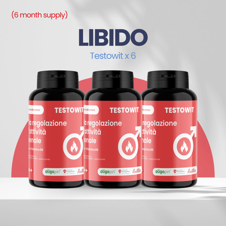 🔥 LIBIDO (6-Month Supply): TESTOWIT x 6 - ORBIS Lifestyle