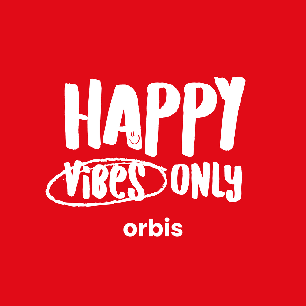 Orbis "Happy Vibes Only" Hoodie 🎧😊 - ORBIS Lifestyle