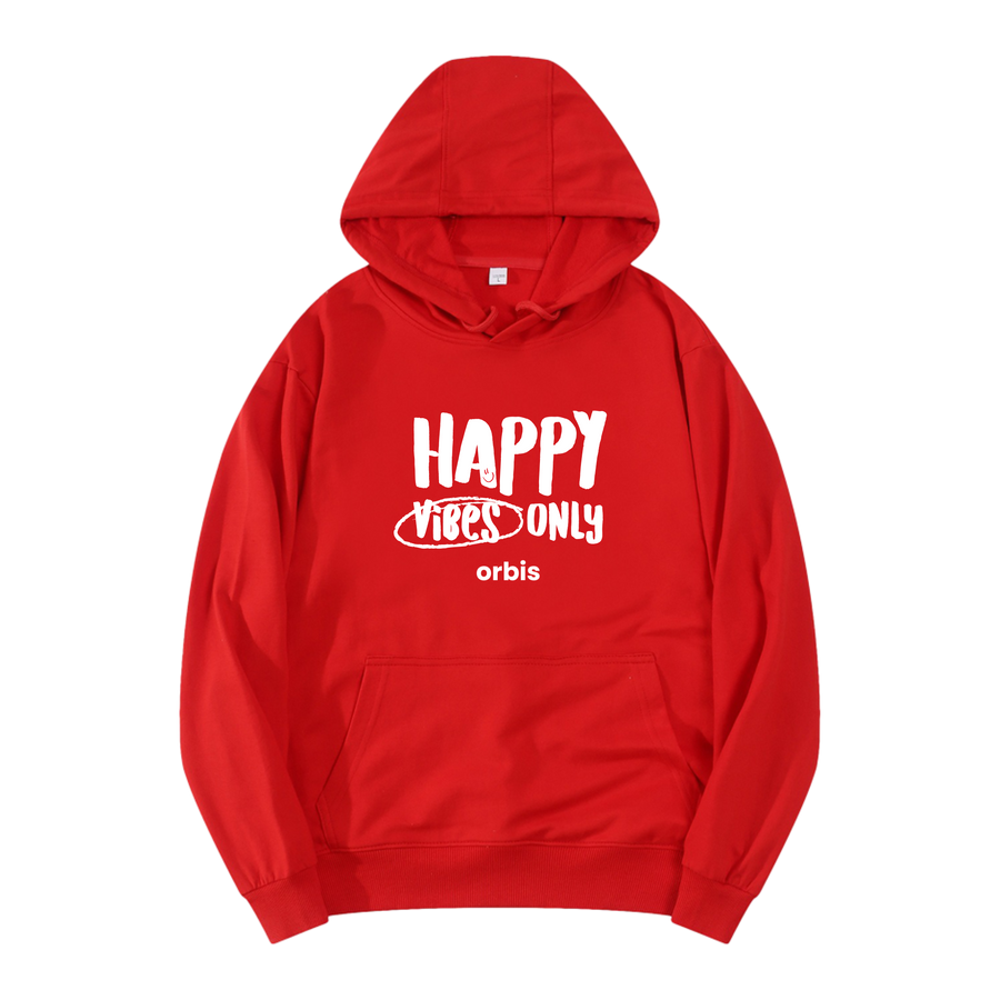 Orbis "Happy Vibes Only" Hoodie 🎧😊 - ORBIS Lifestyle
